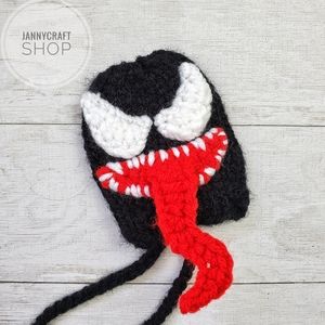 Shift knob cover beanie handmade - Venom